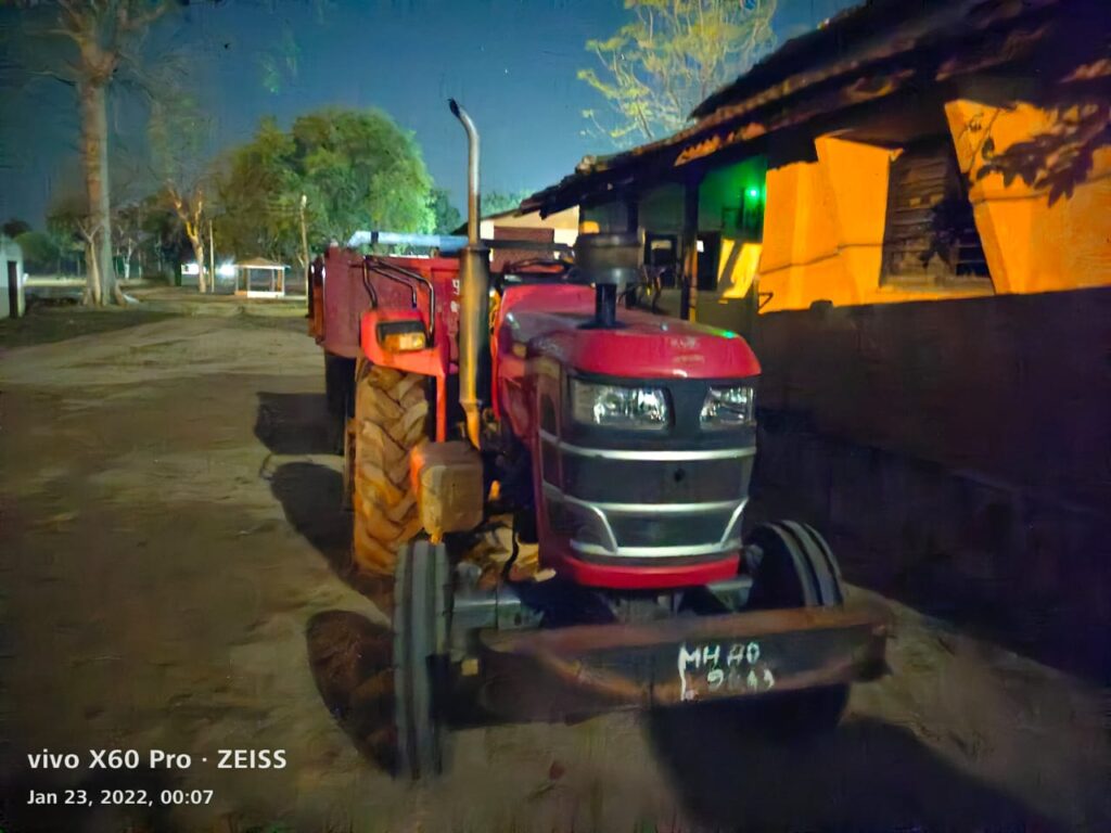 सिवनीः पेंच पार्क में अवैध उत्खनन करते एक ट्रैक्टर जब्त