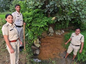 आबकारी विभाग कार्यवाही august